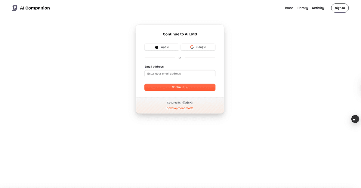 AI LMS Companion screenshot 2