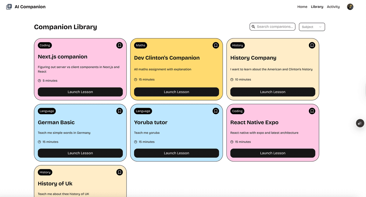 AI LMS Companion screenshot 3