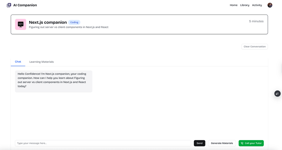 AI LMS Companion screenshot 4