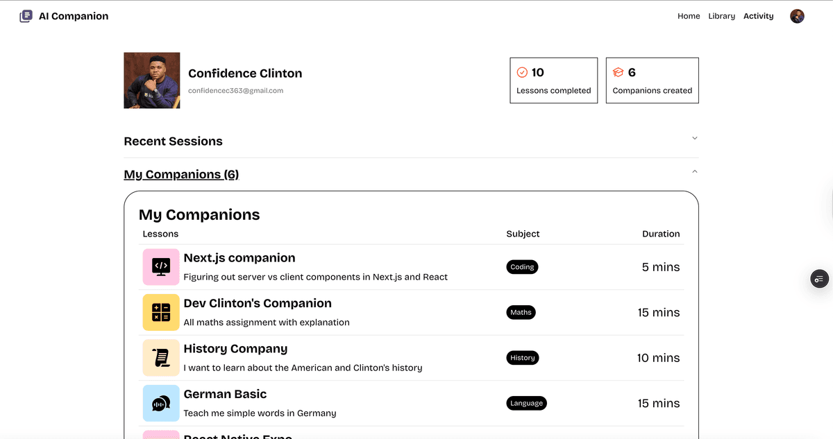 AI LMS Companion screenshot 5