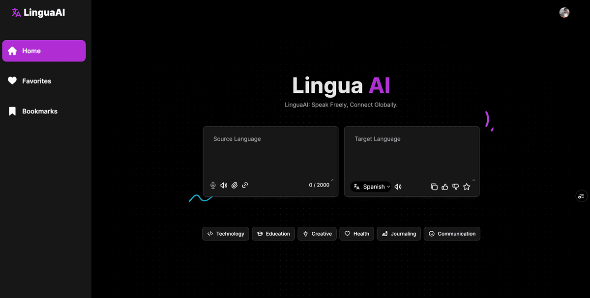 Lingua AI screenshot 2