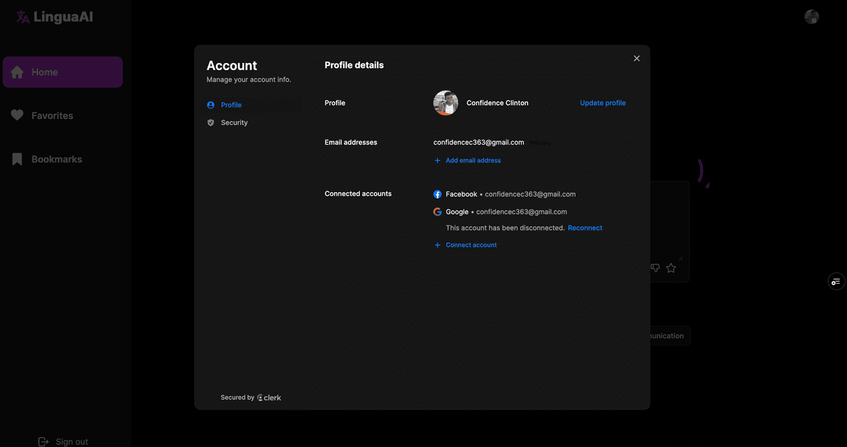 Lingua AI screenshot 3