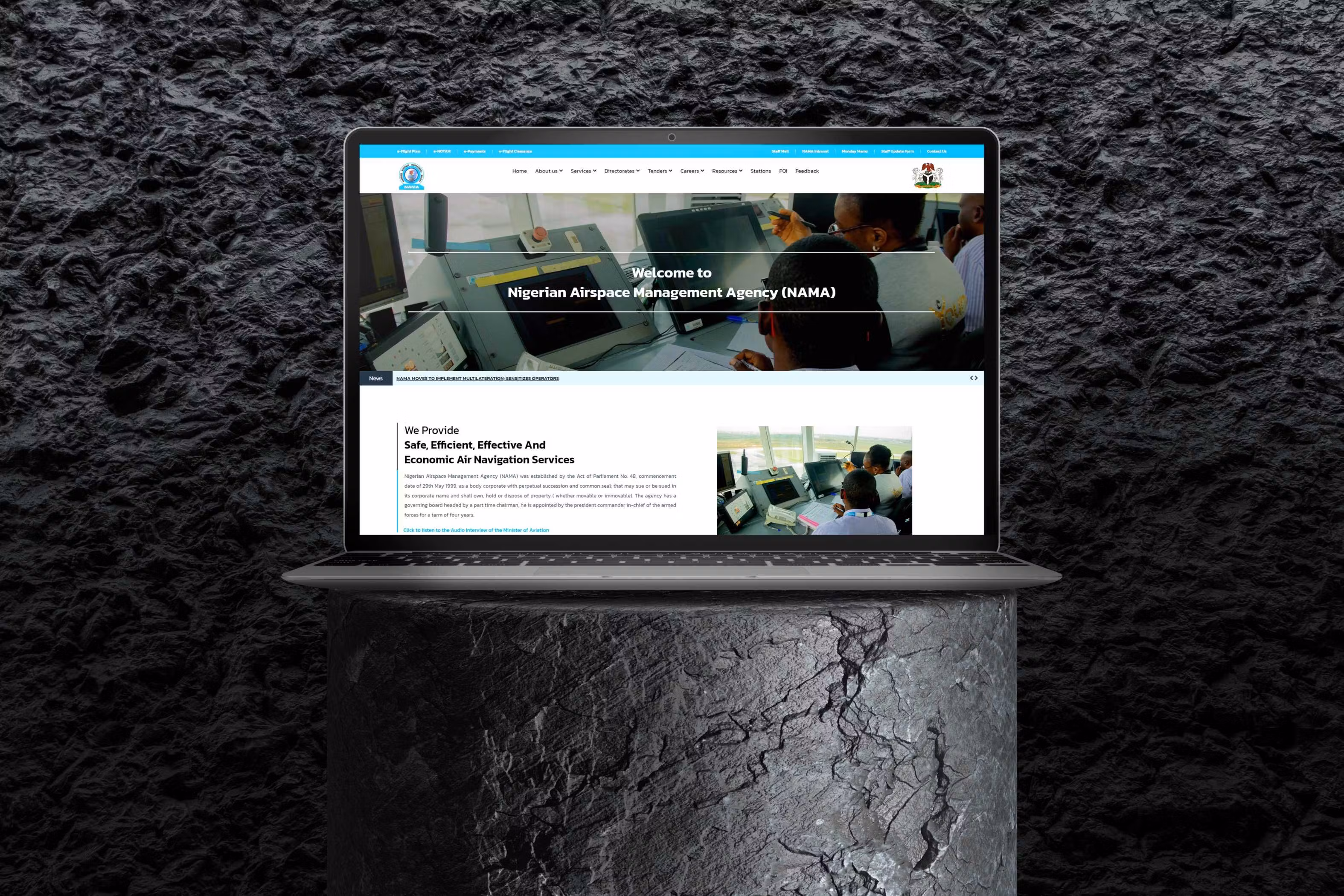 Nigerian Airspace Authority Platform