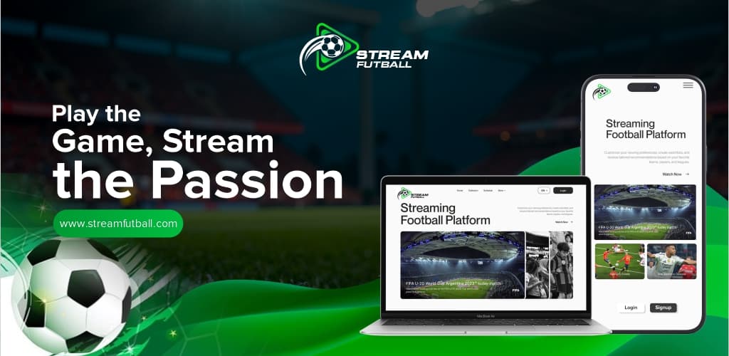 StreamFutball Mobile App - Screenshot 1