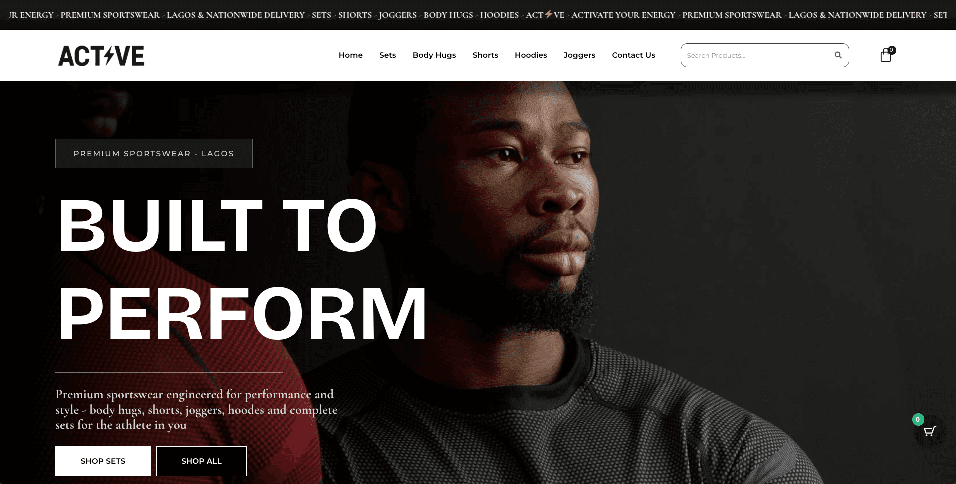 The Active Brand E-commerce Mobile Platform