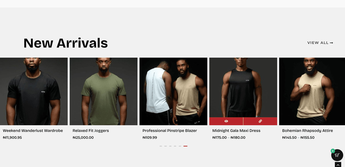 The Active Brand E-commerce Mobile Platform - Screenshot 2