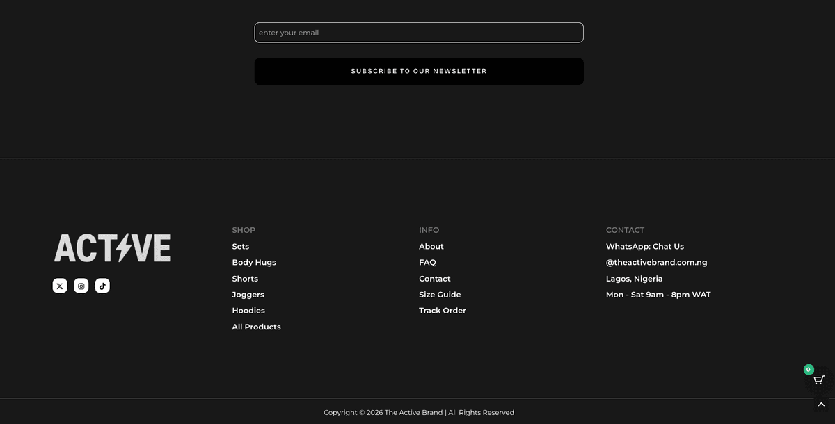 The Active Brand E-commerce Mobile Platform - Screenshot 6