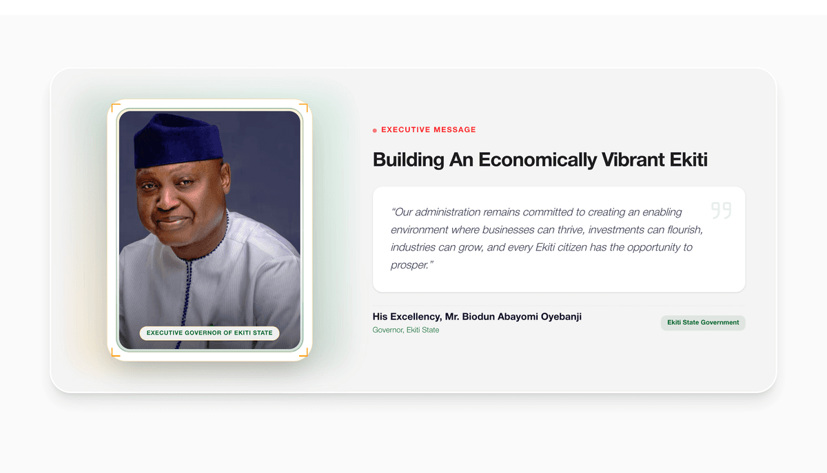 Ekiti State Ministry of Trade, Industry, Investment & Cooperatives Website - Screenshot 4