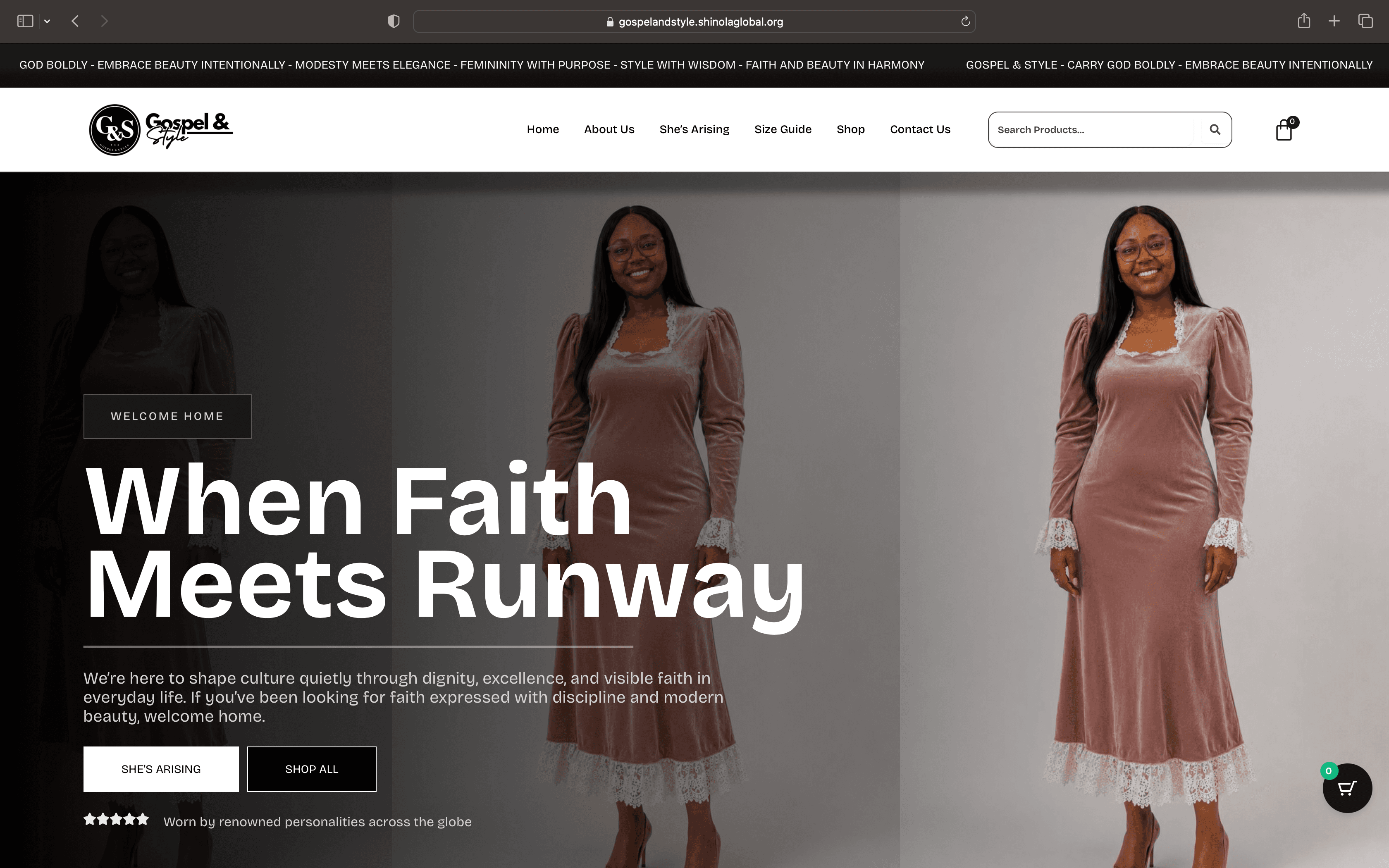 Gospel & Style E-commerce Platform