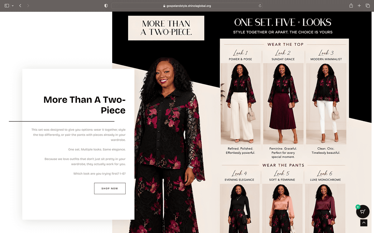 Gospel & Style E-commerce Platform - Screenshot 4
