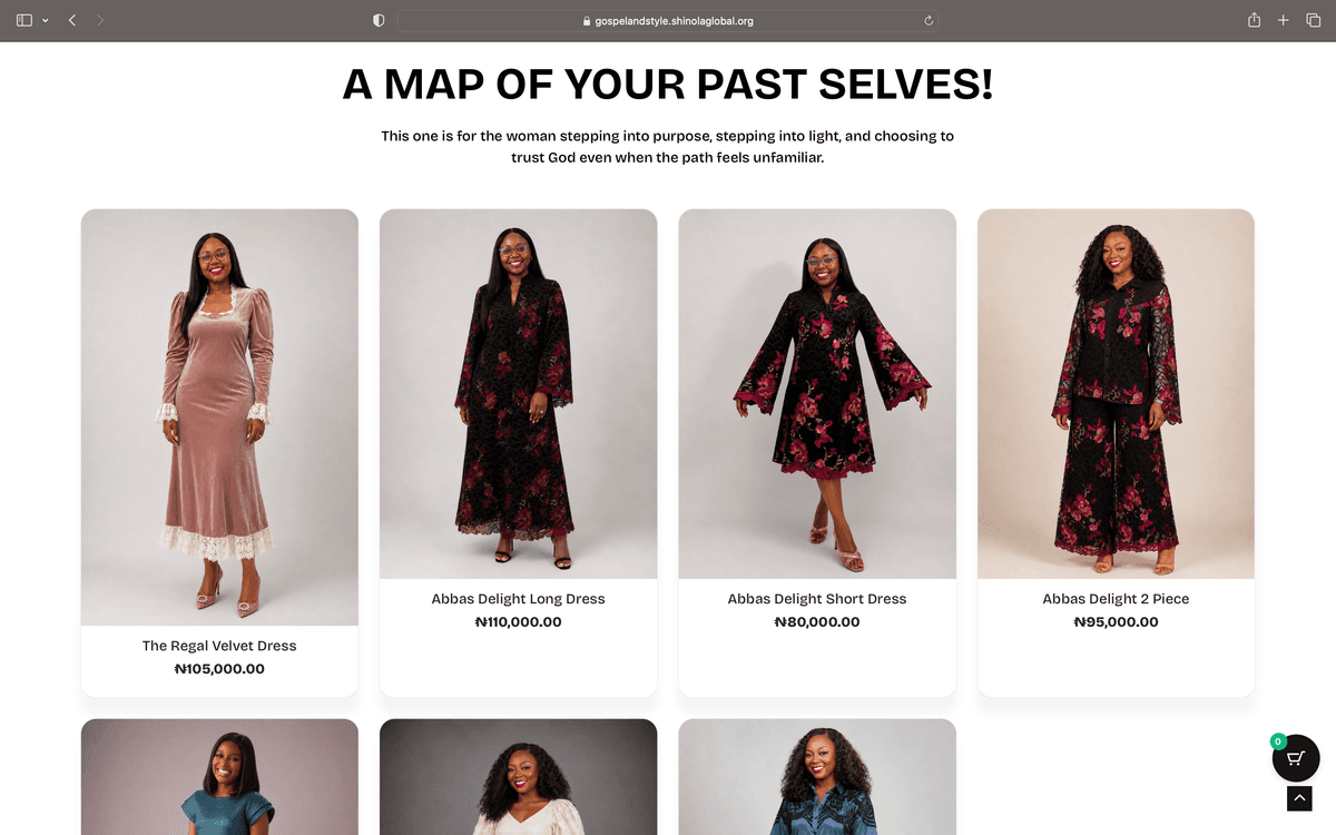 Gospel & Style E-commerce Platform - Screenshot 5