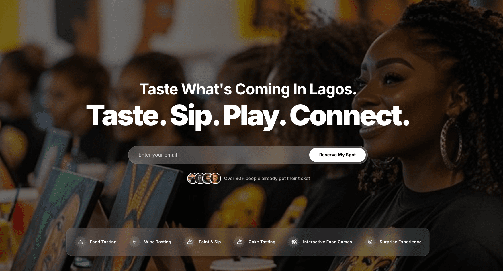 Get A Meal Landing Page & Backend System