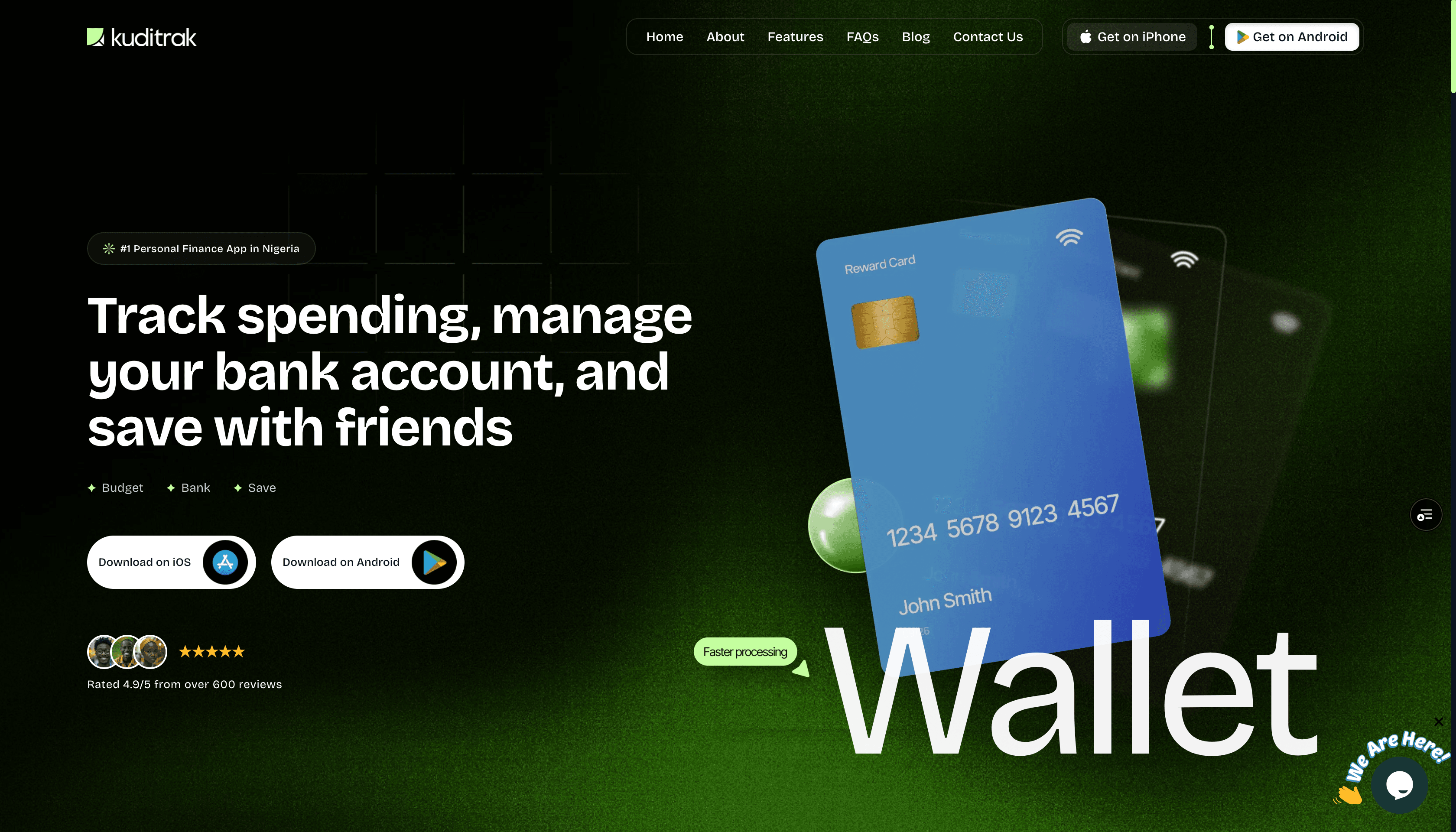 Kuditrak Website