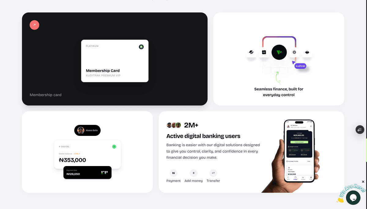 Kuditrak Website - Screenshot 7