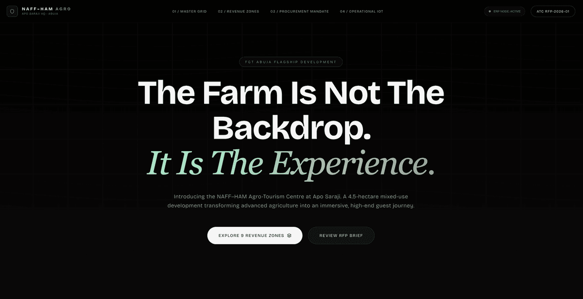 NAFF–HAM Agro-Tourism Centre - Screenshot 1