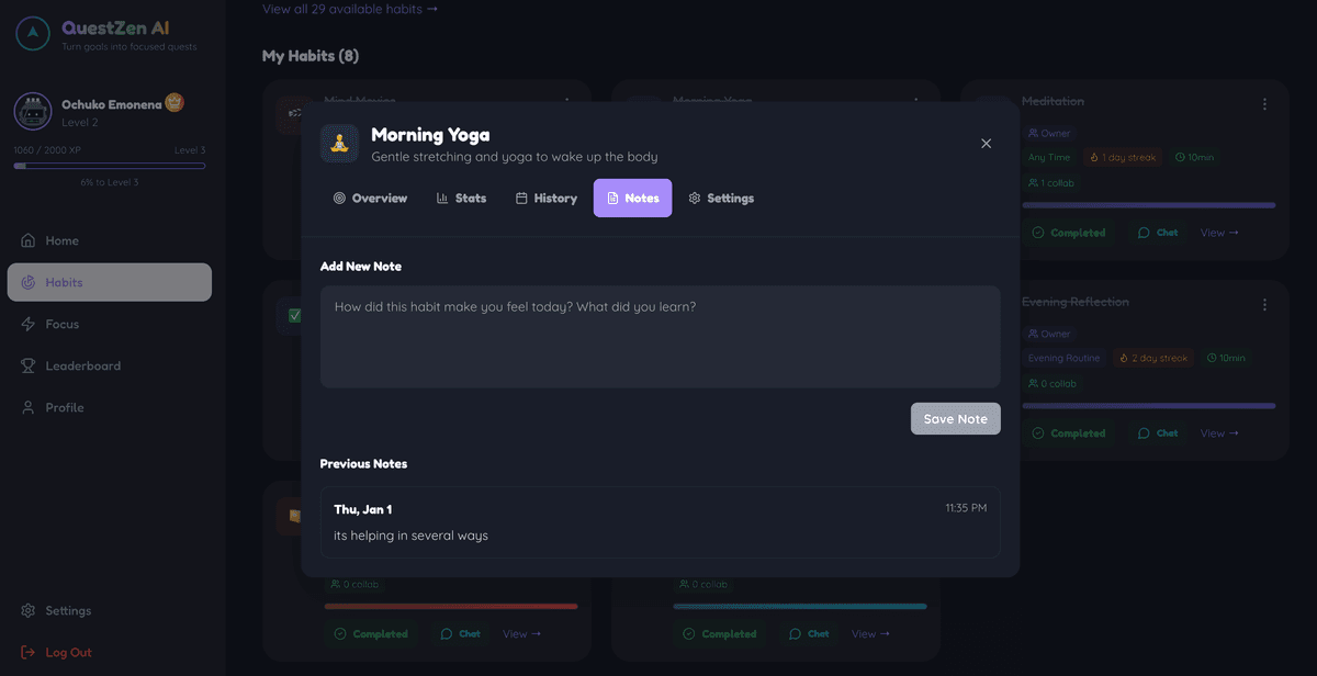 QuestZen AI - Screenshot 10