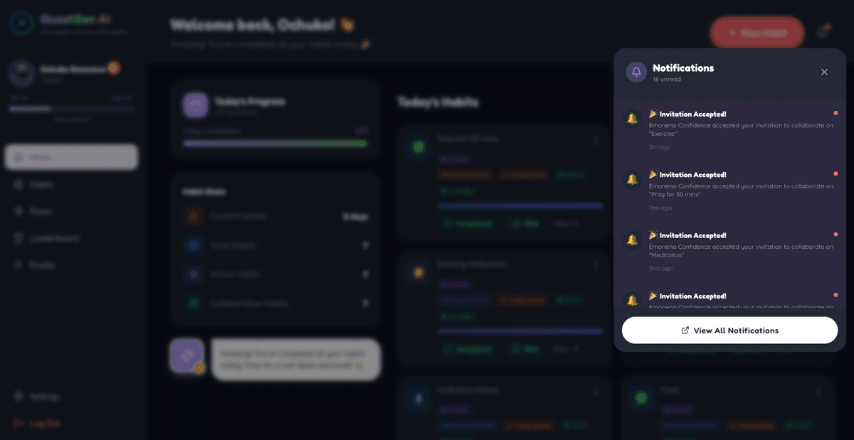 QuestZen AI - Screenshot 4