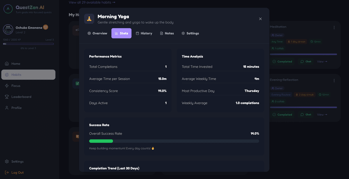QuestZen AI - Screenshot 8